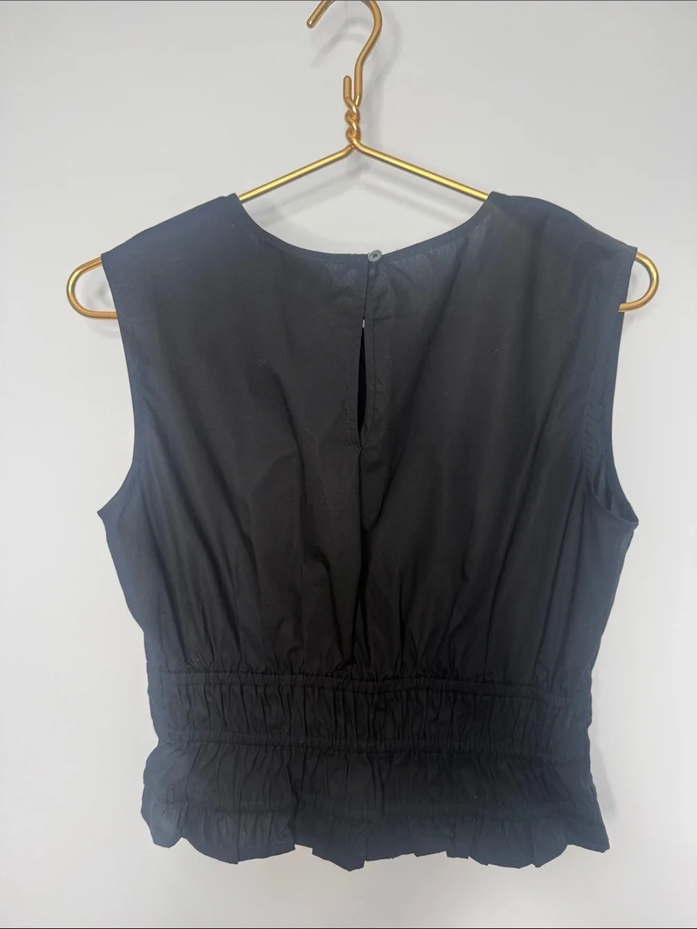 NWT J. Crew Hyacinth top in cotton poplin XS